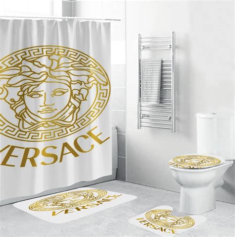 versace inspired bathroom accessories|versace housecoat.